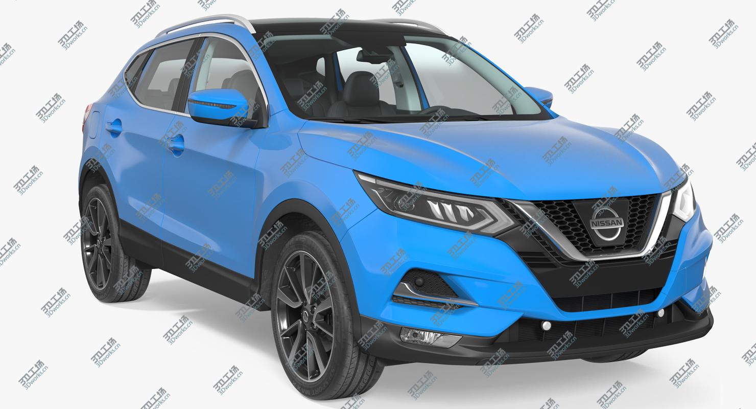 images/goods_img/202104021/3D Nissan Qashqai 2017 Simple Interior/2.jpg